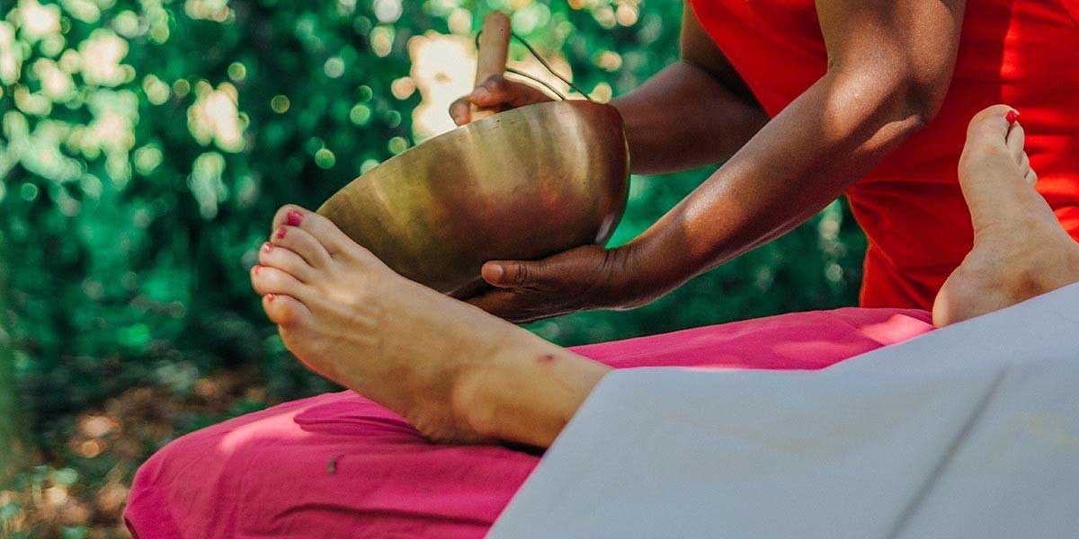 Prendre rendez-vous pour un massage sonore aux bols tibétains à Godinne